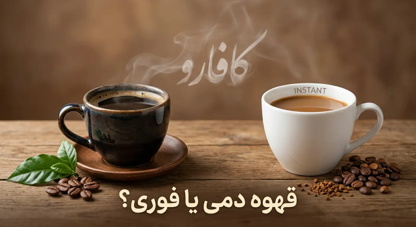 قهوه فوری بهتر است یا قهوه دمی؟