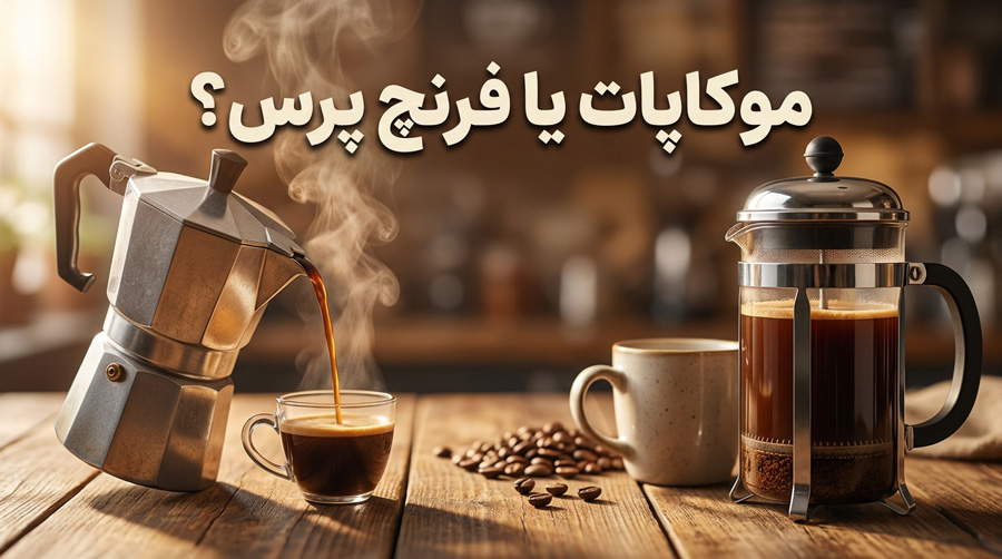 موکاپات بهتر است یا فرنچ پرس؟
