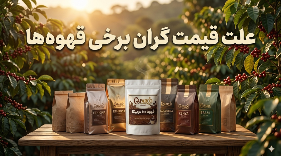 علت قیمت گران برخی قهوه ها