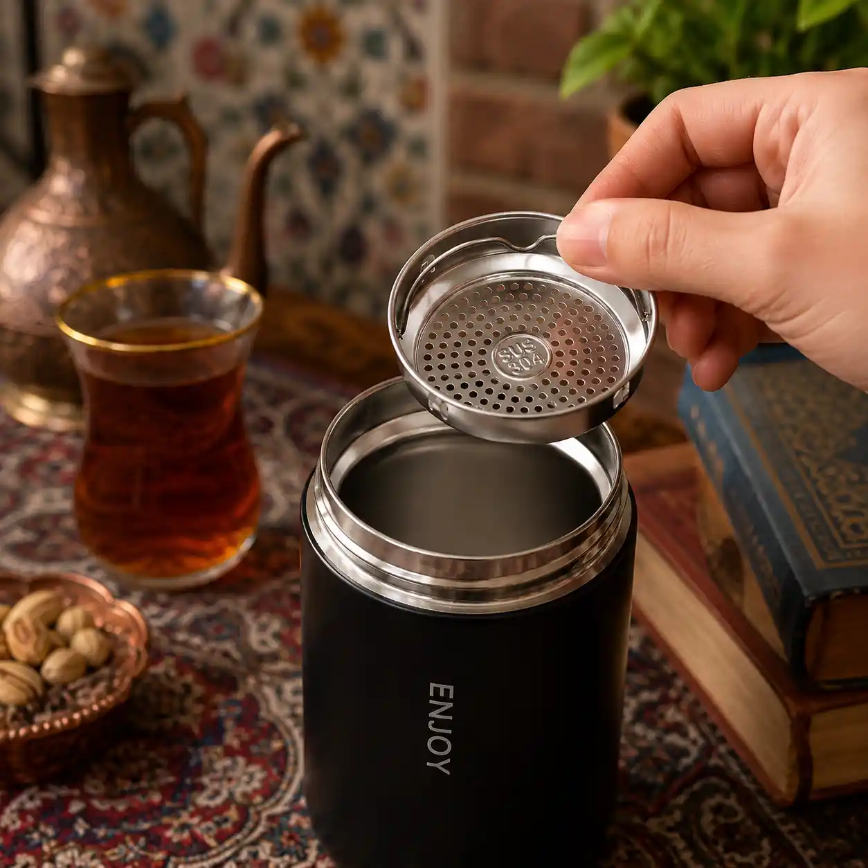 تراول ماگ اینجوی 350 میلی لیتری